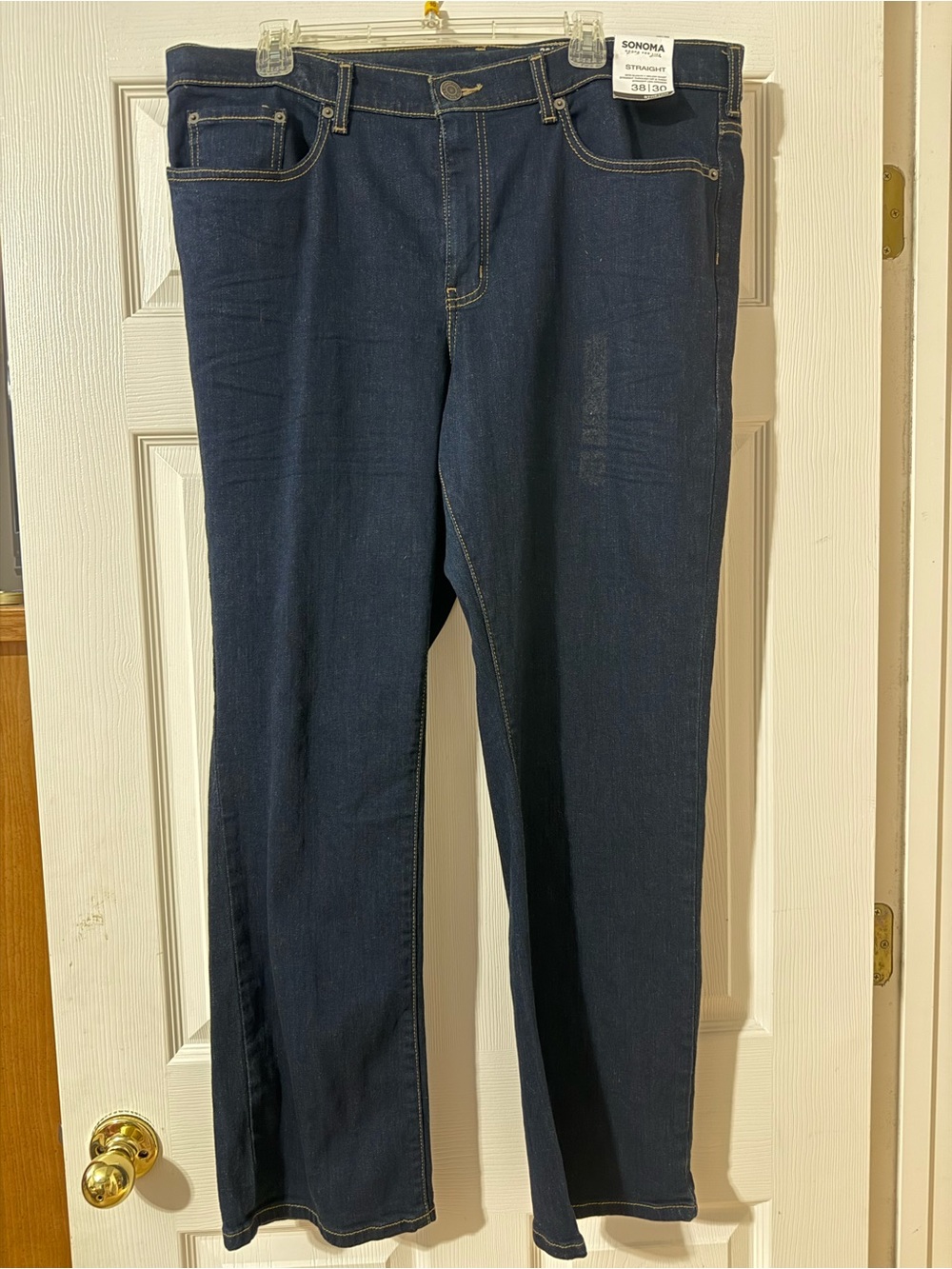 Sonoma Men's Dark Navy Straight Jeans